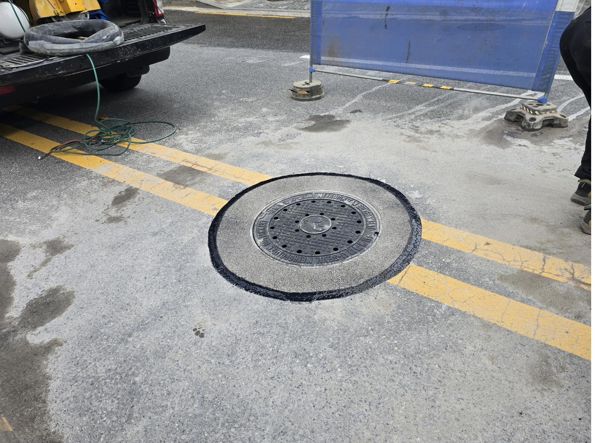 아스콘 다짐